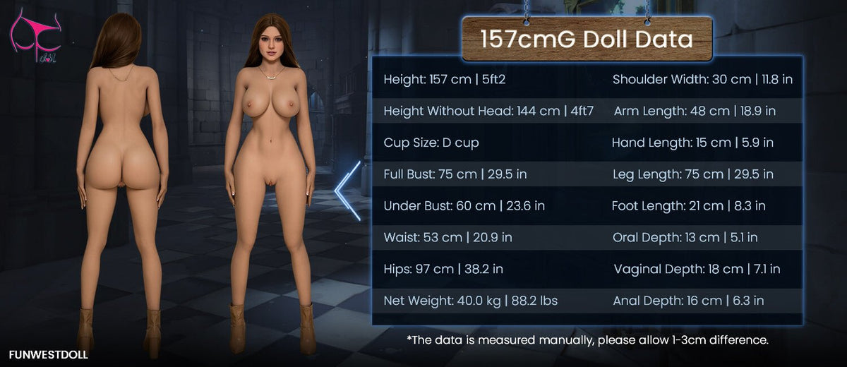 Rose 157cm STPE USA Stock - best realistic lifelike sex doll