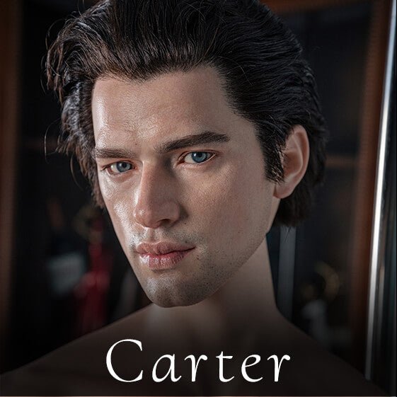 Silicone Head Carter - best realistic lifelike sex doll